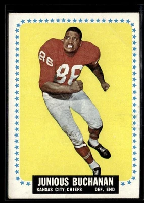 1964 Topps Buck Buchanan Rookie EX Set Break #92 Foto 1 de 2