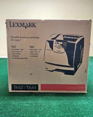 Lexmark T644N Monochrome Laser Printer New In Box - Image 1 of 3