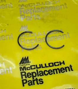 NOS OEM McCulloch SP 105, 125 Retaining Ring (circlip) 2 Pk PN 85273 (B 80) - Picture 1 of 1