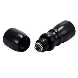 Black Billiard Pool Cue Tip Tool Scuffer Shaper Aerator Tip Pick Accessory - Afbeelding 1 van 12