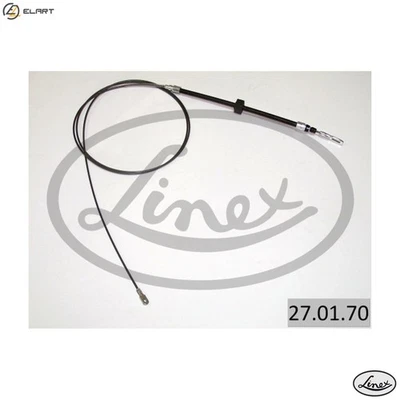 CABLE PULL PARKING BRAKE 27.01.70 FOR VW LT/28-46/II/Platform/Chassis/Mk/Van - Image 1 of 4