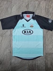 Surrey County Cricket Club T20 Home Shirt Large Surridge 2014 - Picture 1 of 3