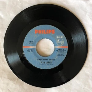 Blue Cheer - Summertime Blues / Out Of Focus 45 RPM Philips Records Vinyl 7” - Picture 1 of 2