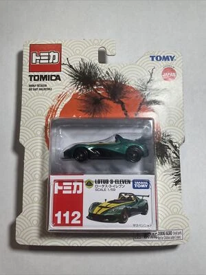 Tomica Takara Tomy 2021 Lotus 3-Eleven Roadster Diecast Car Green Yellow NIP - Image 1 of 4