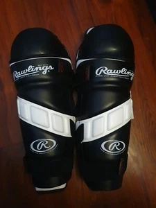 Rawling JAM Ice Hockey Shin Pads Senior 14 inch NEW - Imagen 1 de 3