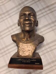 Michael Jordan Bronze Bust Statue ~ Number 15 of 2000 ~ One Owner ~ Hard to Find
