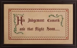 The Shawshank Redemption Movie Memorabilia His Judgement Cometh Picture Print - Picture 1 of 2