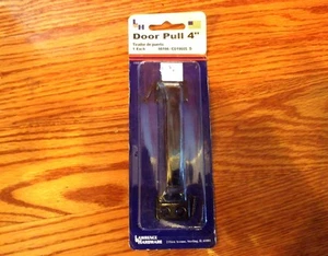 Lawrence Hardware 00106 ~ CD1960S ~ 4" Door Pull / Handle - Black ~ NEW - Picture 1 of 1