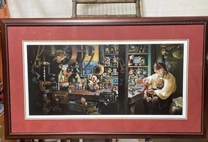 DEAN MORRISSEY " THE MAGIC DOOR " LIMITED EDITION ART PRINT CHRISTMAS TOYMAKER - Picture 1 of 16