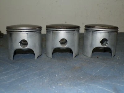 JUEGO DE 3 PISTONES Y ANILLOS KAWASAKI H2 750 WISECO RACE MODIFICADOS GRAN DIÁMETRO Foto 1 de 4