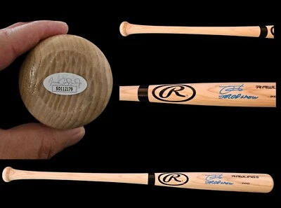 Julio Rodriguez Signed Rawlings Pro Game Model Bat w "JROD SHOW" Inscription JSA - Image 1 of 4