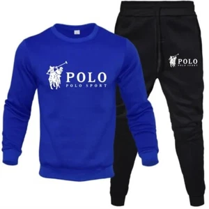 Tracksuit Fleece Set Print sweatshirt and Joggers For Men and Women - Picture 1 of 19