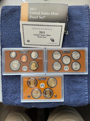 2011-S United States Mint Silver Proof Set Cover