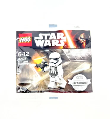 LEGO Star Wars First Order Stormtrooper (30602) NEW & SEALED | Discontinued - Image 1 of 2