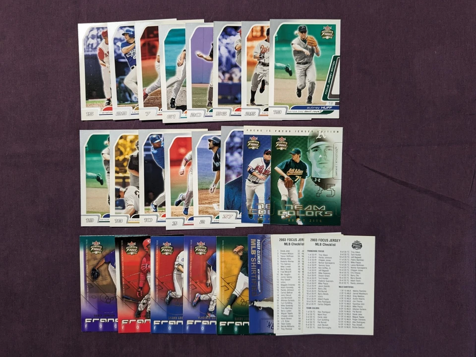 2003 Fleer Focus JE Baseball Base and Inserts - - - Pick A Card - - - - Image 1 of 1