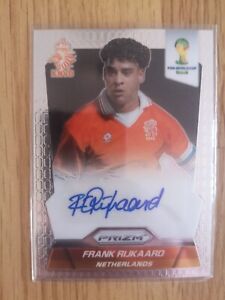 Prizm World cup 2014 auto autograph Frank Rijkaard Netherlands