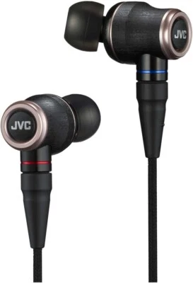 JVC HA-FW01 CLASS-S WOOD series canal-type earphone with re-cable/Hi-Res Audio S - Image 1 of 4