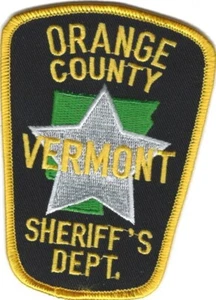 VERMONT - Orange County Sheriff's Department patch - Picture 1 of 1