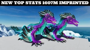 ARK Survival Ascended PvE PC/XBOX/PS5 NEW Top Stats Rock Drake 1607m Imprinted - Picture 1 of 16