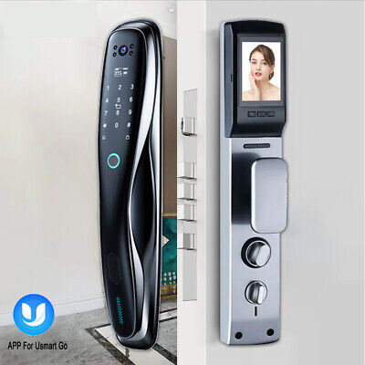 Smart Door Lock With Surveillance Camera Wifi Wireless App Unlock Moniton Bell • 303.73€