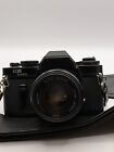 Sears KS Super SLR camera 35mm With Leather Case And Strap (Untested)