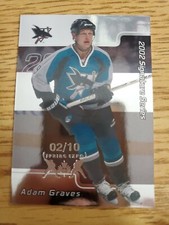 2001-02 BAP Signature Series Toronto Spring Expo #168 Adam Graves 2/10