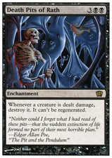 1x Death Pits of Rath MTG 8th Edition NM Magic Regular