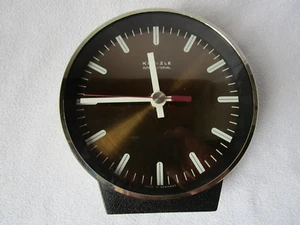 Kienzle international schöne Tischuhr made in Germany rund 15,5x16,5x5,5cm - Picture 1 of 12