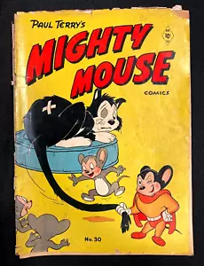 1952 January Issue #30 St. Johns 10 Cent Comic Book Mighty Mouse CF 1823C - Picture 1 of 3