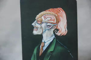 Llanowar Gentlemen I, Altered Satirical Fan Art MTG - Picture 1 of 3