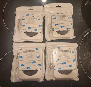 4 Adhesive Shower Curtain Rod Holder. (all new but 2 are owned packs) - Picture 1 of 3