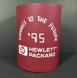 1995 Hewlett Packard Koozie Can Holder HP Connect to the Future RARE Vintage - Picture 1 of 4