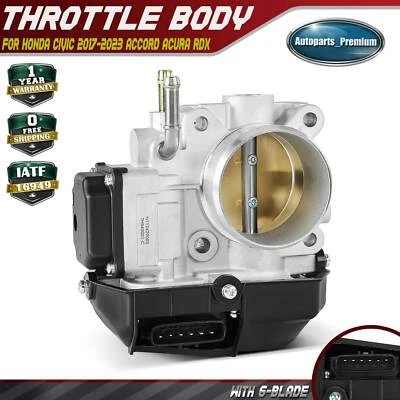 Corpo do acelerador para Honda Civic 2017-2023 Accord 2018-2022 Acura RDX 2019-2024 TLX - Imagem 1 de 4