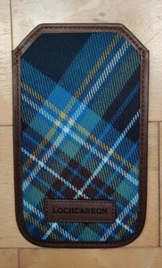 Lochcarron Scotland Tartan Wool Blue Phone Cover Case Fit iPhone 5/SE/5S/5C BWNT - Zdjęcie 1 z 3