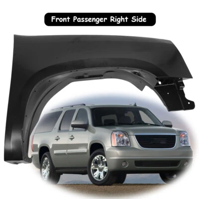 Fender For 2007-2014 GMC Yukon SLE SLT Front Right Passenger Side Primed Steel — 第 1/4 张图片