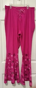 Spirit Halloween Barbie Adult Costume Pants Cowboy Pink Large  - Picture 1 of 11