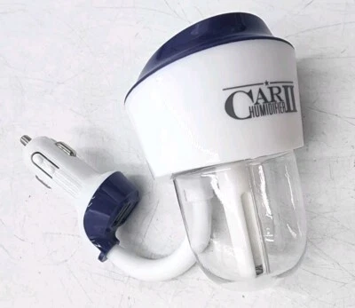 Car II (2) Humidifier/Diffuser/Scents 12V Auto/Car w/ 2 USB Ports Color: Blue - Image 1 of 4