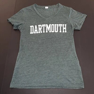 NWOT Authentic Dartmouth College University Big Green Women’s Shirt Small Vneck - Image 1 of 4