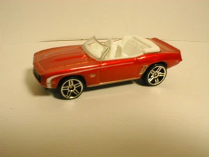 LOOSE mint HOT WHEELS  2006 #21 FE  1969 CAMARO convertible dark orange w/ PR5  - Picture 1 of 2