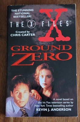 The X-Files Ground Zero By Kevin J. Anderson 1995 PB Harper Novel - Image 1 of 3