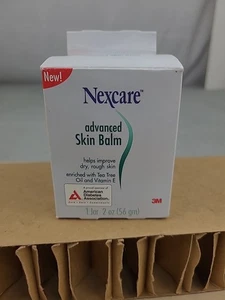 1x Nexcare Advanced Skin Balm 2 oz olio di tea tree vitamina E - Foto 1 di 8