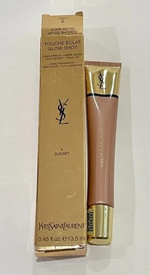 YSL Touche Eclat Glow Shot Liquid Highlighter Dewy Glow 10Hr Longwear #3 Sunset - Image 1 of 4