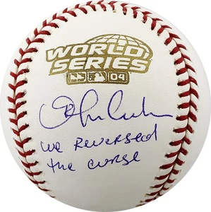 Orlando Cabrera Firmado Serie Mundial 2004 Béisbol Revertimos la Maldición TRISTAR - Imagen 1 de 2