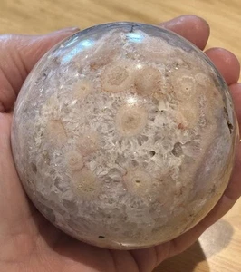 **Reduced** X Large, 527g Pink Amethyst/flower Agate Sphere, - Picture 1 of 7