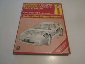 Manual Mitsubishi Eclipse/Plymouth Laser/Eagle Talon 90-94 Haynes 68030 - Imagen 1 de 8