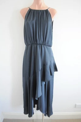 Pilgrim Dress Womens Size 14 Blue Layered Slip Sleeveless  stretch wasit - image 1 of 4