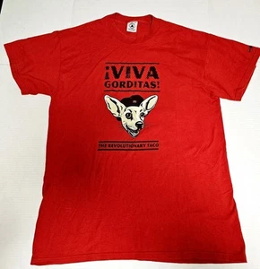 Vintage 90's Taco Bell T-Shirt Viva Gordita Chihuahua Dog Yo Qiuero Men's Large - Picture 1 of 8