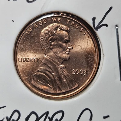 2003 Lincoln Cent Die Break Error - Image 1 of 3