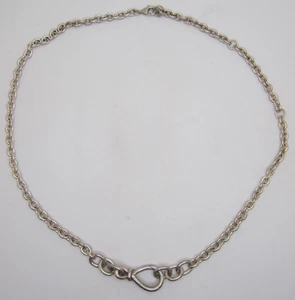 Pandora sterling Infinity Knot necklace 19" ALE 31.9 grams - Picture 1 of 6