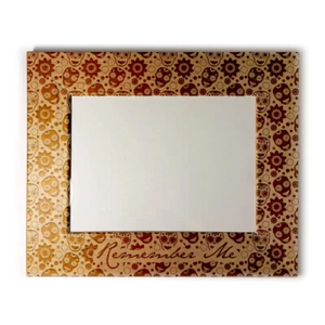 Remember Me Dia De Los Muertos - Day of the Dead Wooden Picture Frame Engraved - Picture 1 of 3